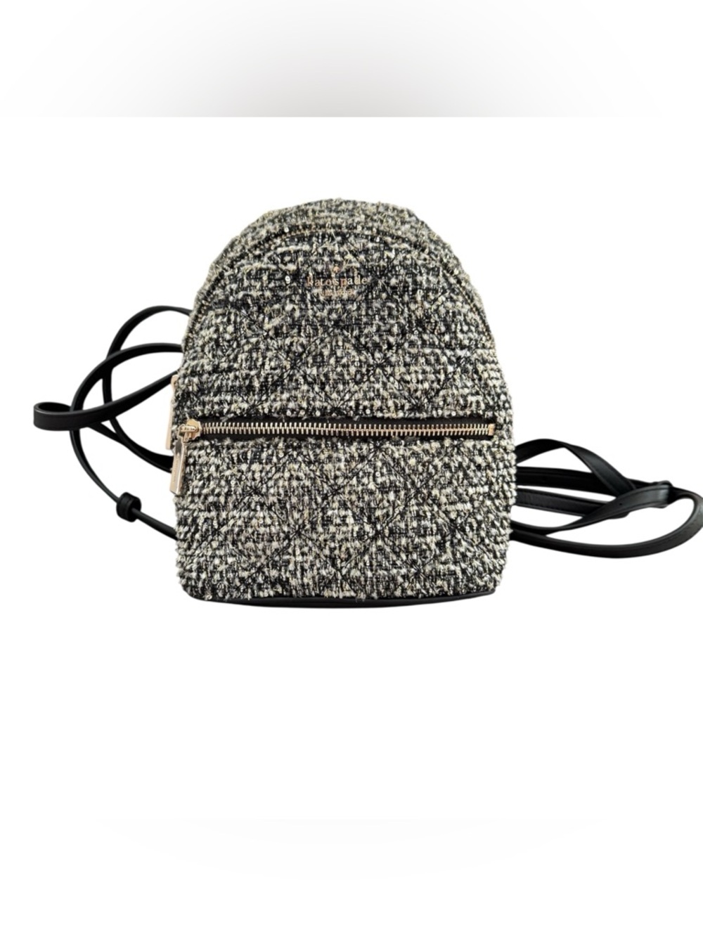 NWOT Kate Spade New York Natalia Tweed Mini Convertible Backpack